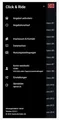 Click&Ride: Menu (dark-Mode)